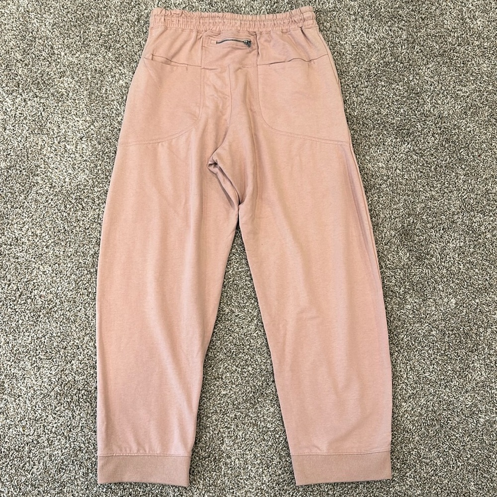Free People Movement Nothing But the Sweats Jogger Pants Size Small Pink - Picture 6 of 7